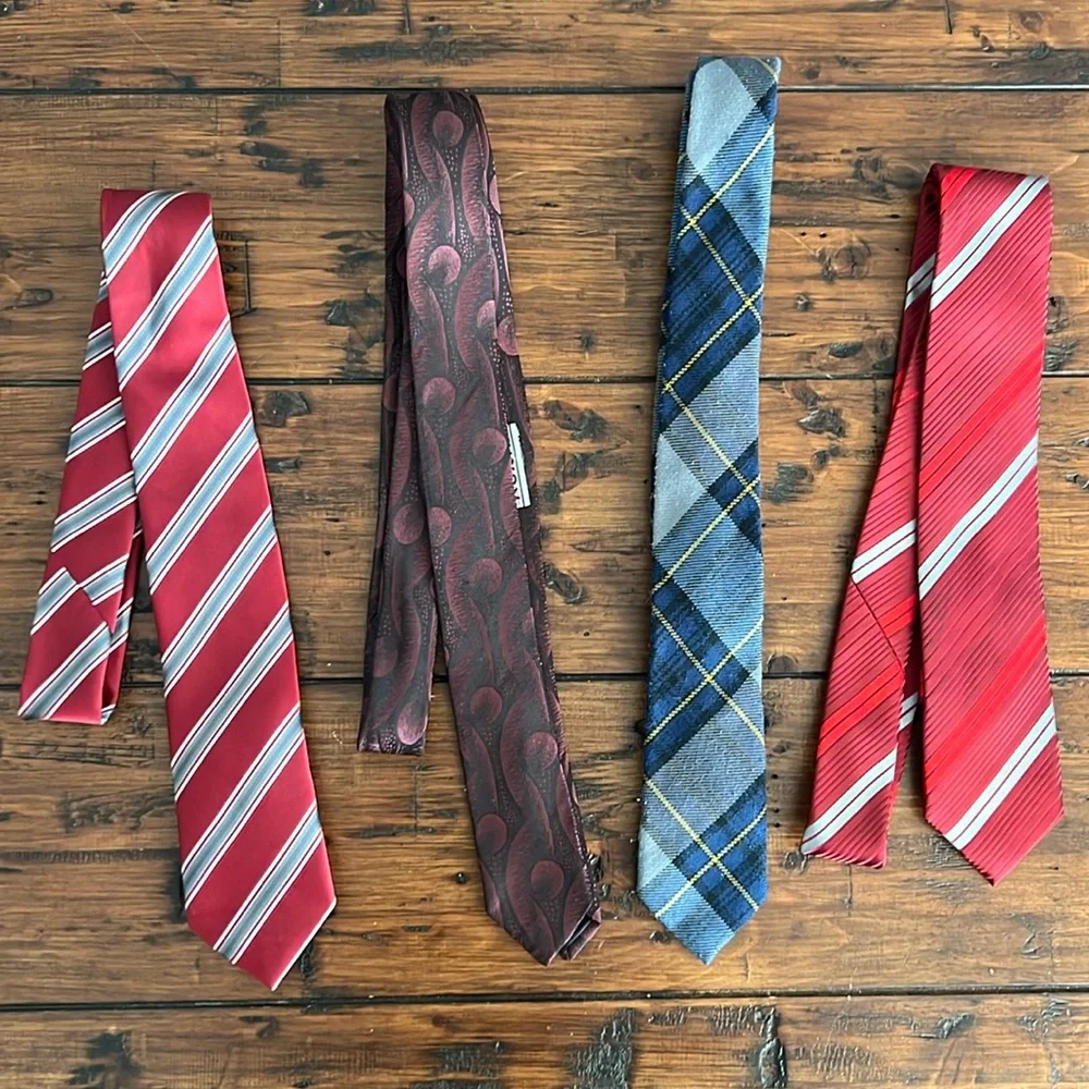 Four boys ties